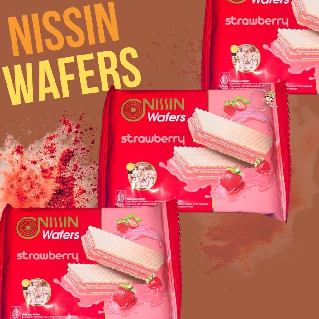 Jual Nissin Wafers Aneka Rasa (1pack/5pcs) | Shopee Indonesia