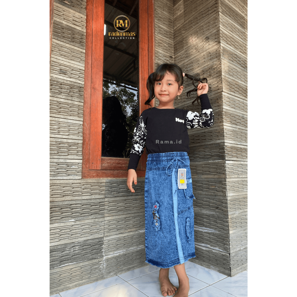 Jual ROK JEANS ANAK/ROK PENDEK ANAK/JEANS ANAK KEKINIAN UMUR 3-6 TAHUN ...