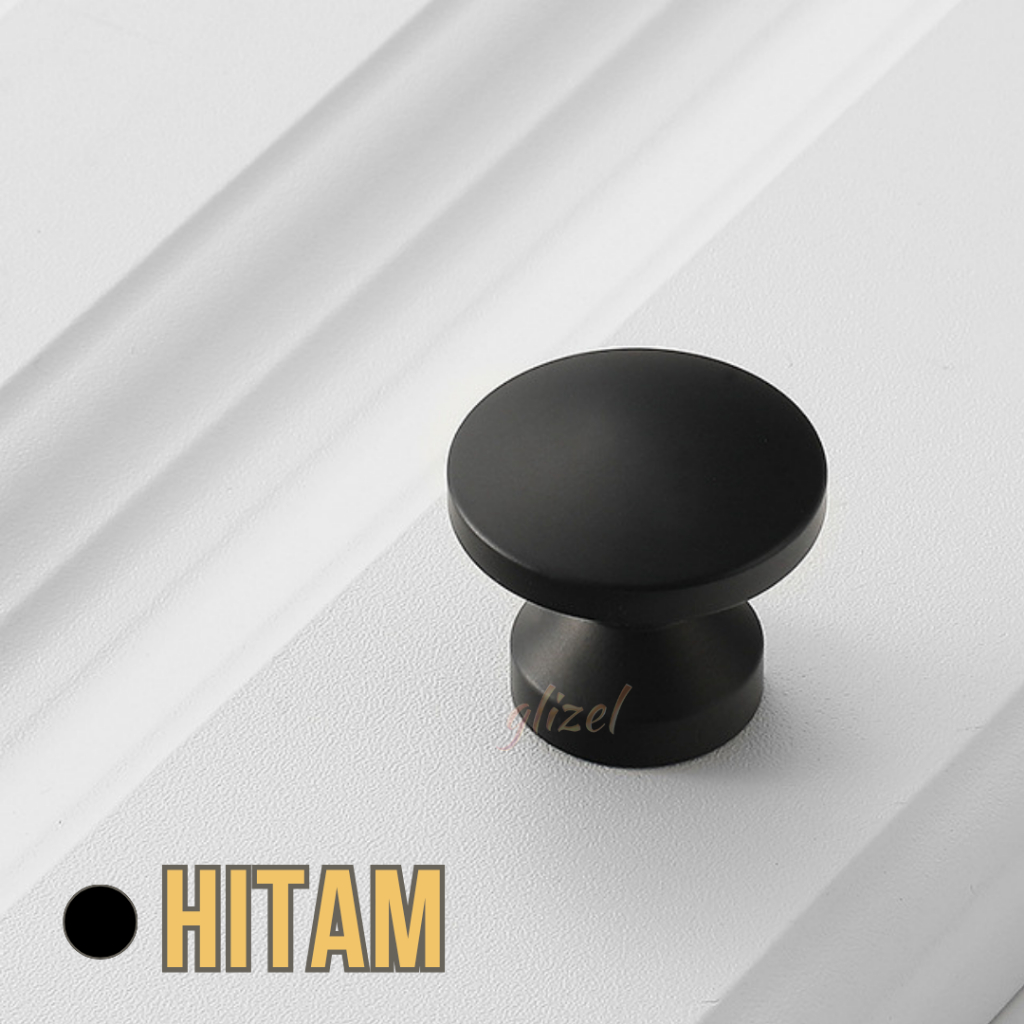 Jual Tarikan Handel Laci Bulat F501 Emas Hitam Abu Putih Pull Drawer ...