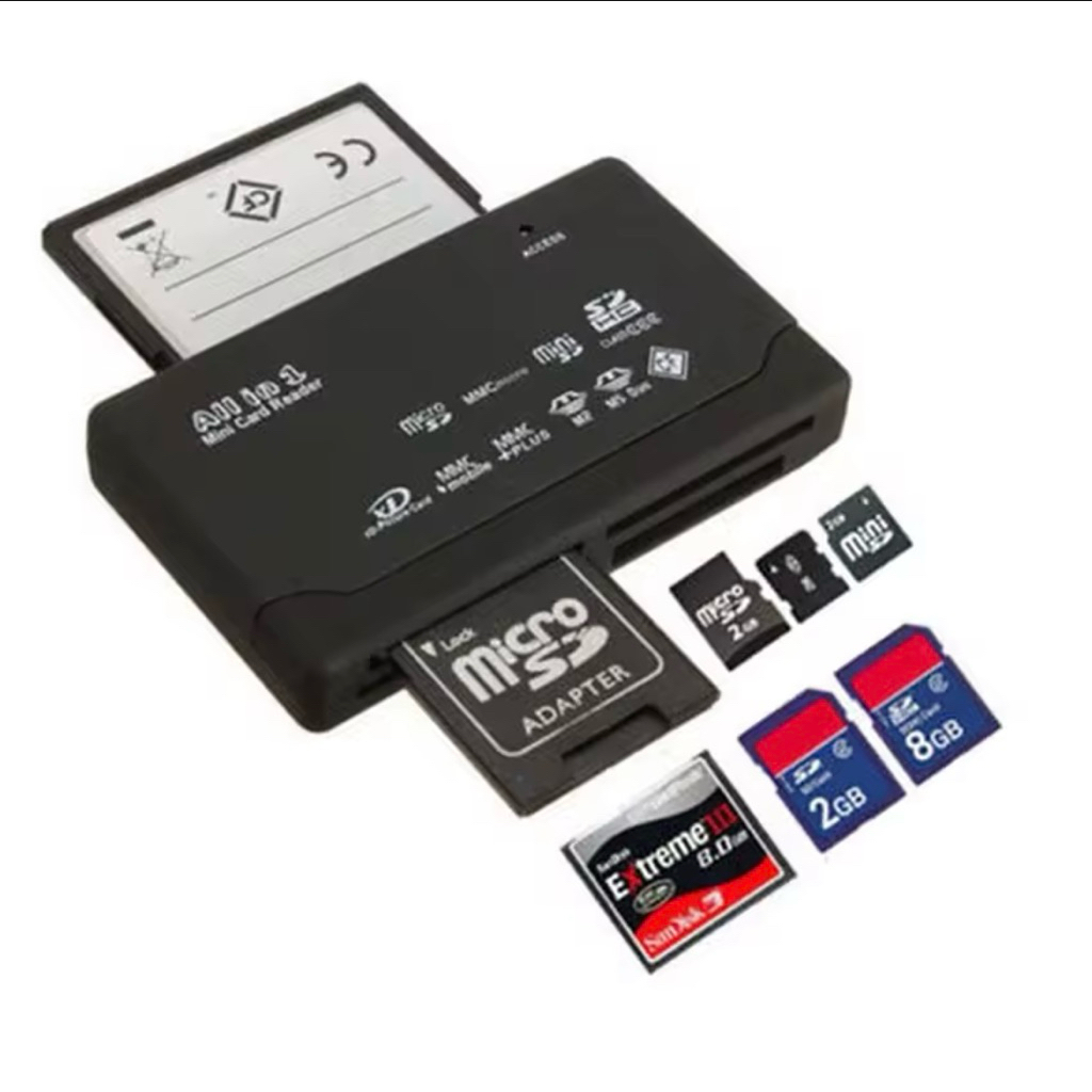Jual Card Reader Universal memori SD / Mini SD / XD / CF / T-Flash ...