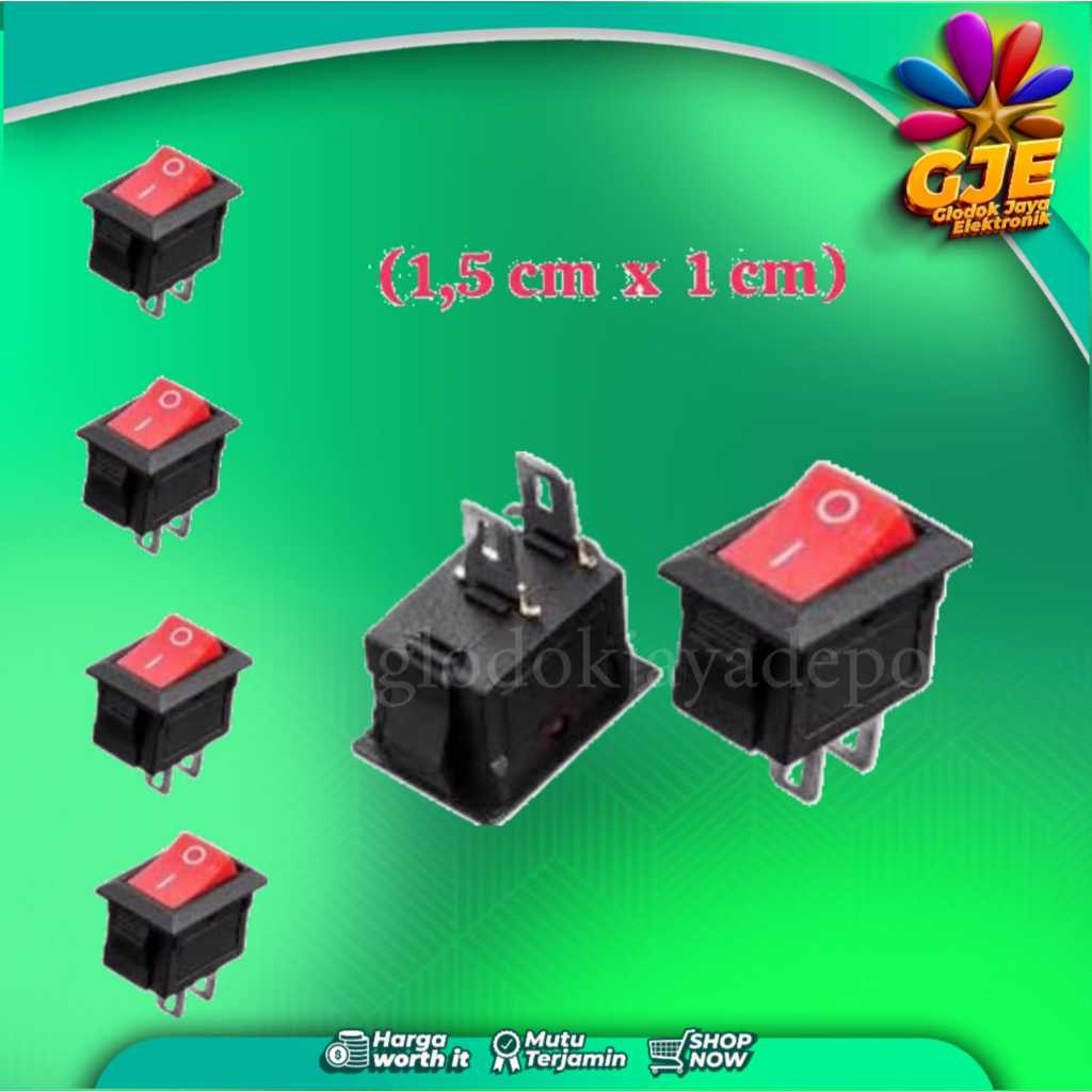 Jual SWITCH MINI 2PIN ON OFF | Shopee Indonesia