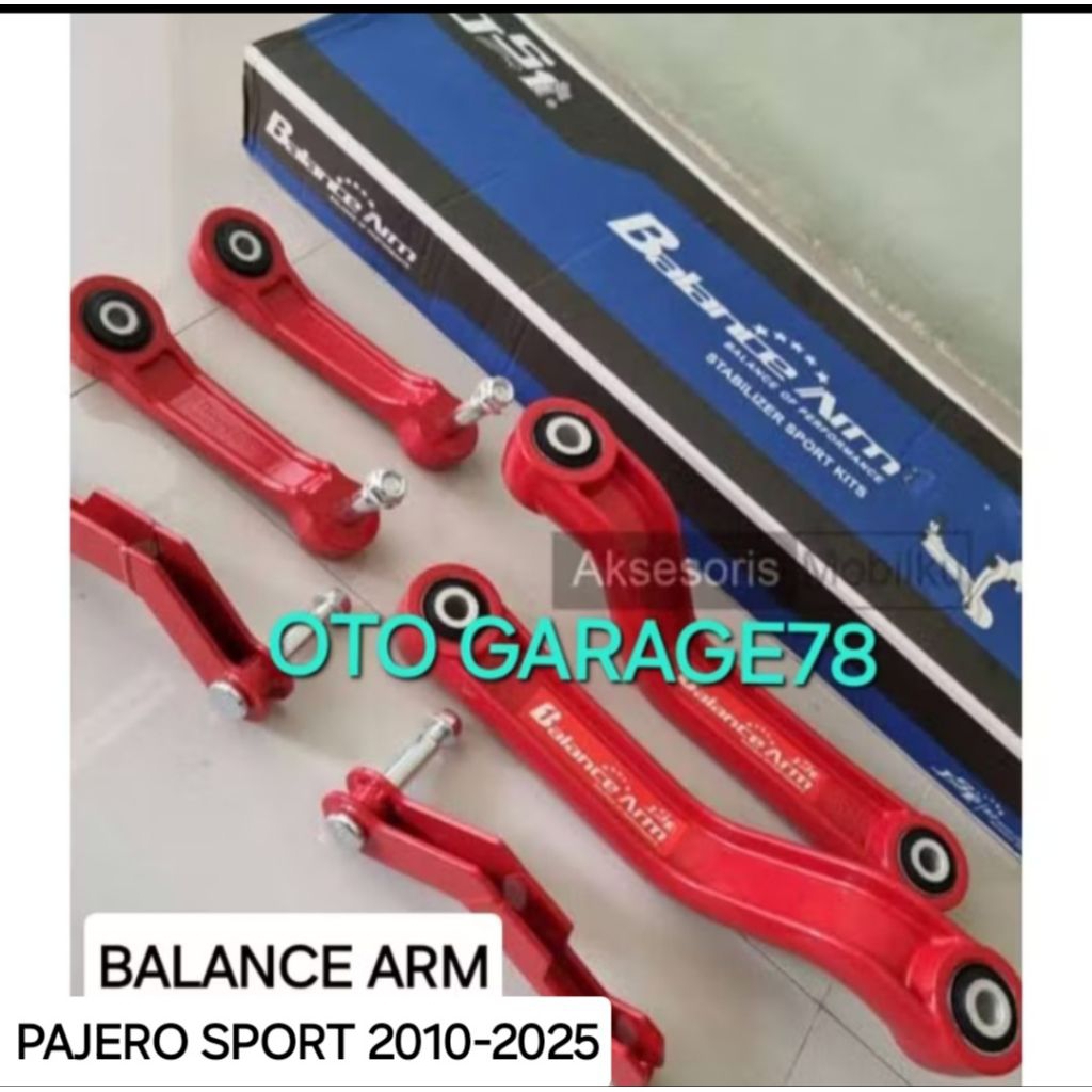 Jual BALANCE ARM STABILIZER JS 1 PAJERO SPORT 2010-2025 MERAH | Shopee ...