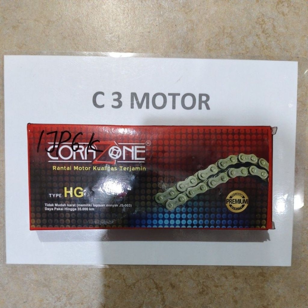 Jual RANTE SEPEDA MOTOR CORAZONE 428HG-142L (TEBAL DAN KUAT,COCOK UNTUK ...