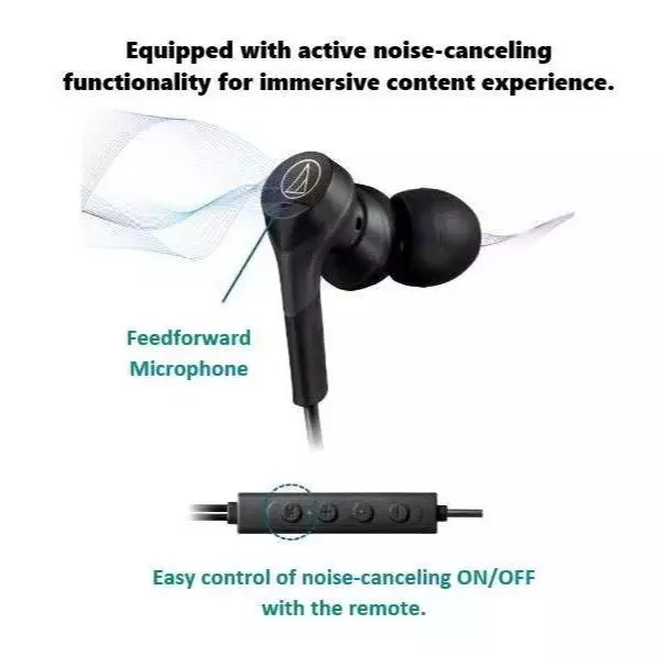 Audio-Technica ATH-CKS330NC Earphone In-Ear USB-C With Noise Cancelling