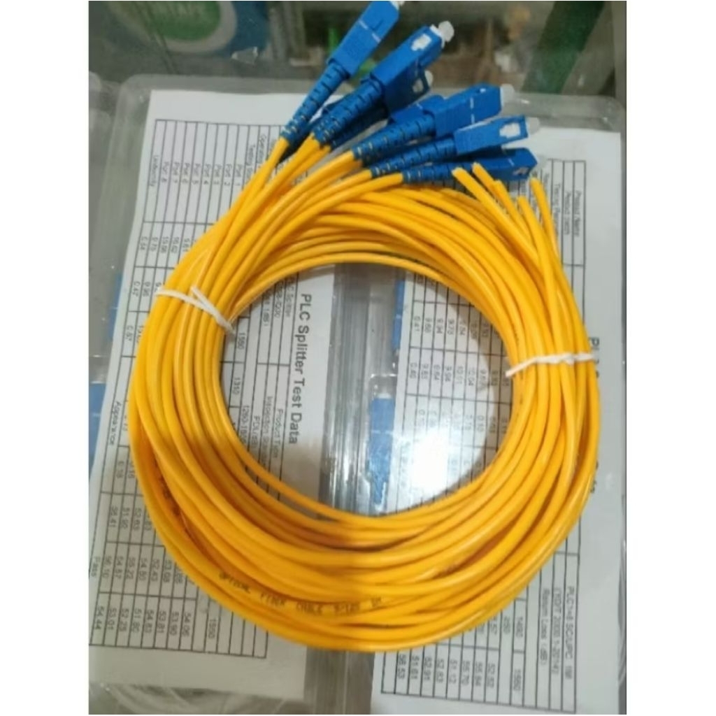 Jual Pigtail SC UPC 3mm Panjang 1 meter isi 10 pcs | Shopee Indonesia
