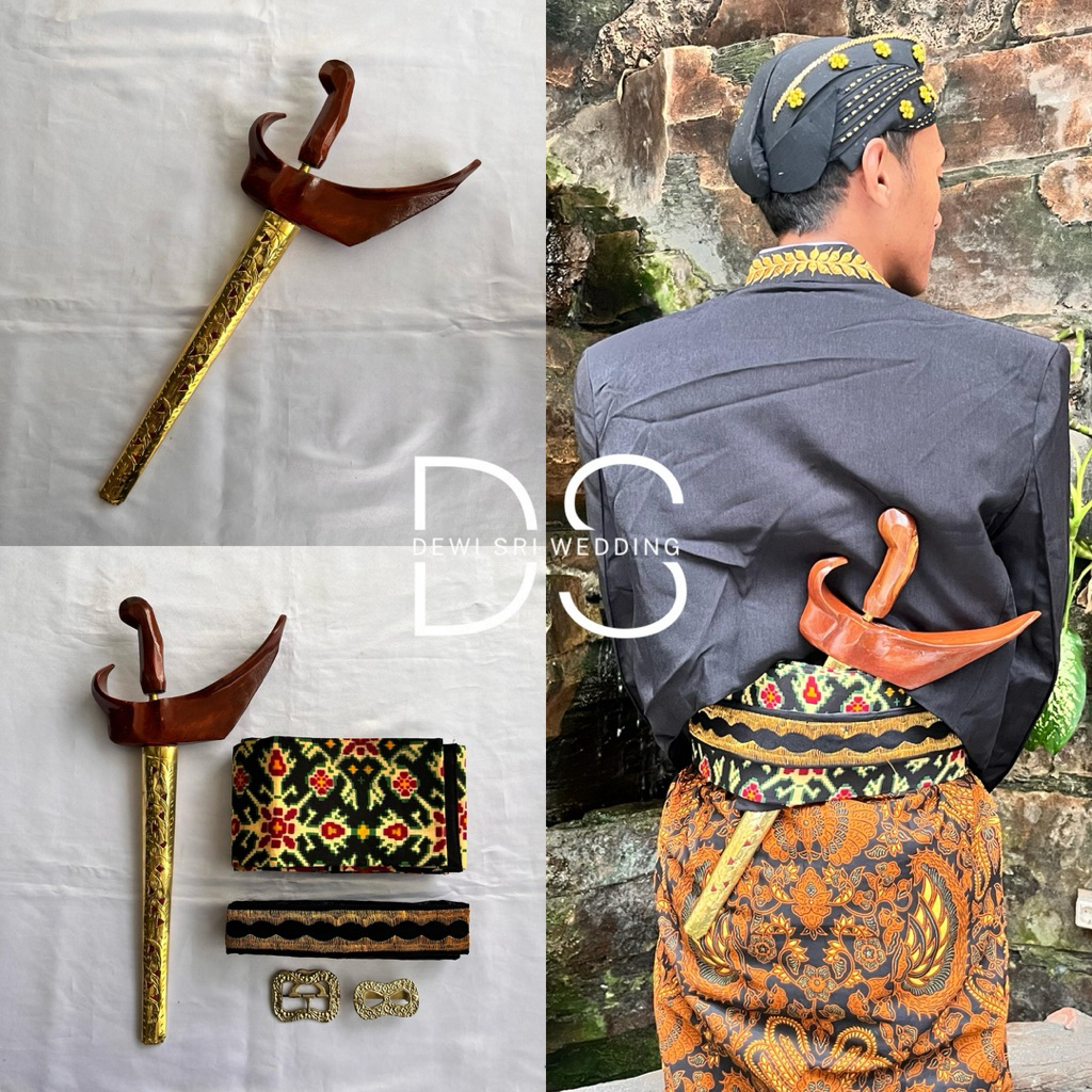 Jual Set perlengapan sabuk beskap( sabuk bludru+sabuk cinde+gesper ...