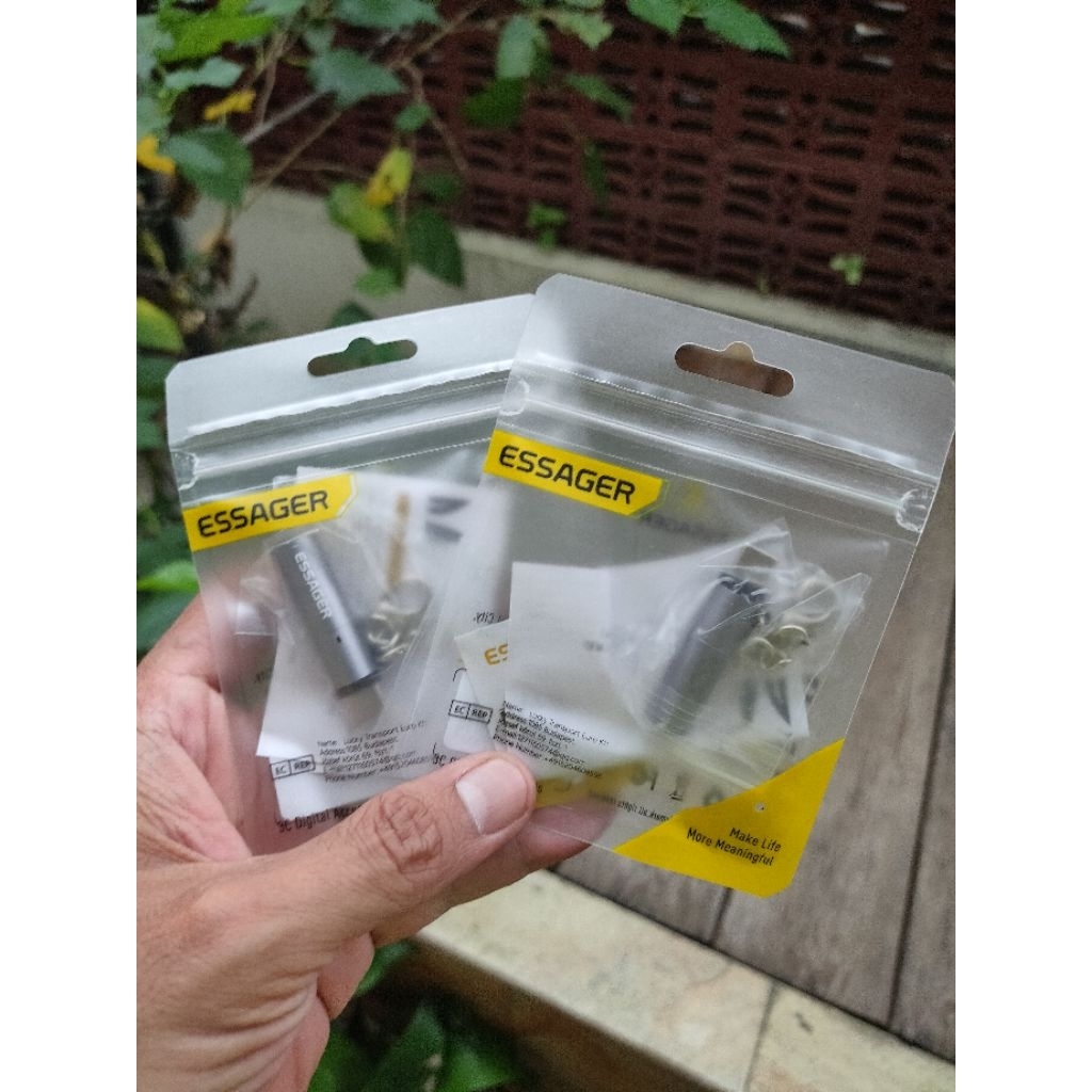 Jual Lighter Pematik Rokok Elektrik Essager USB C Tanpa Api Desain ...