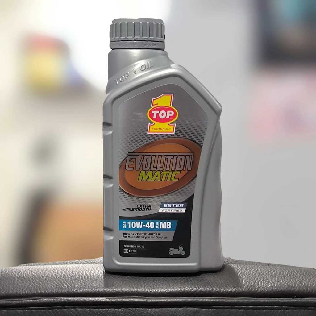 Jual TOP1 TOP 1 OLI OIL MOTOR MATIK EVOLUTION MATIC 10W40 800ML 100% ...