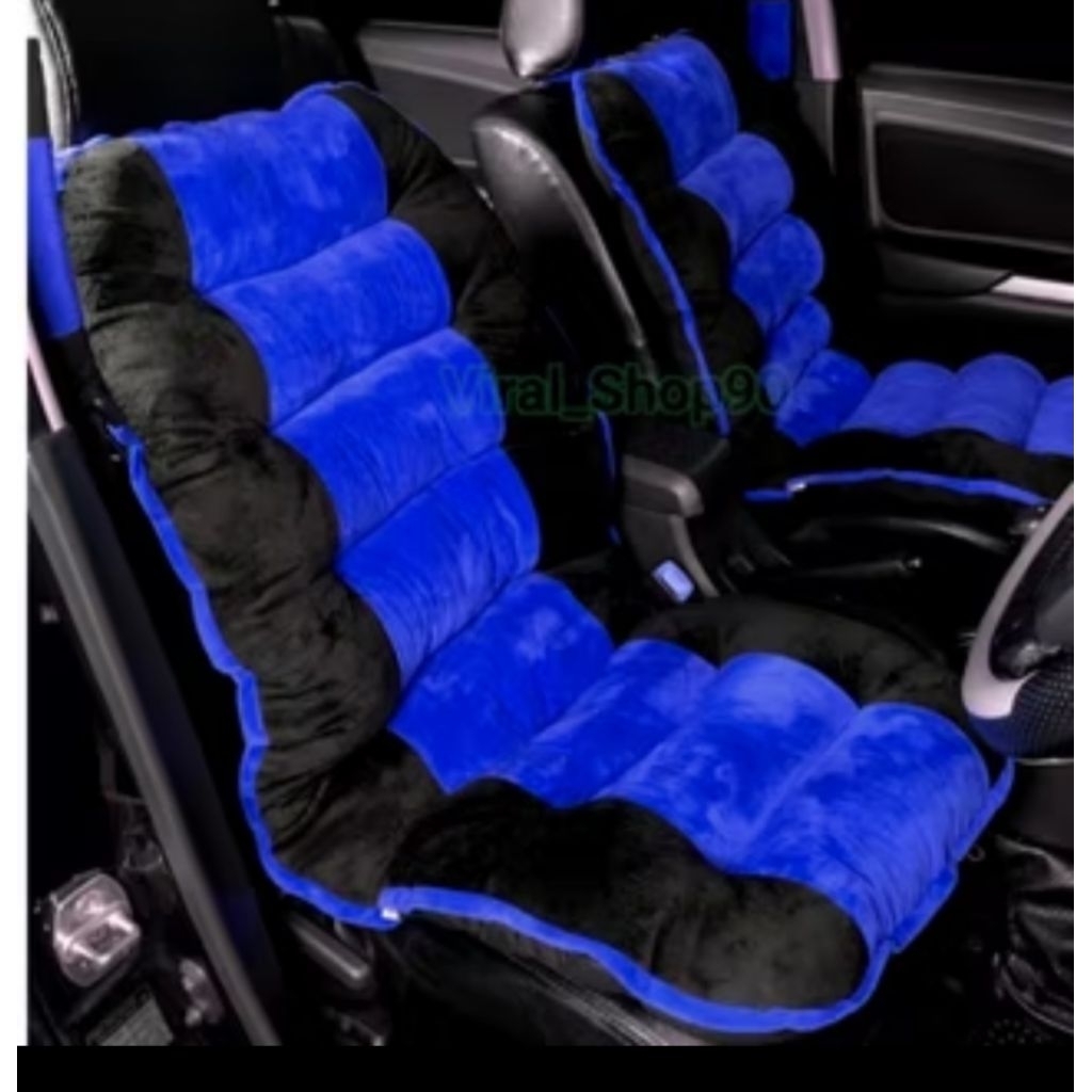 Bantal Jok Mobil 2in 1 Bantal Alas Duduk Mobil Plus Sandaran Bahan Tebal Halus Dan Lembut