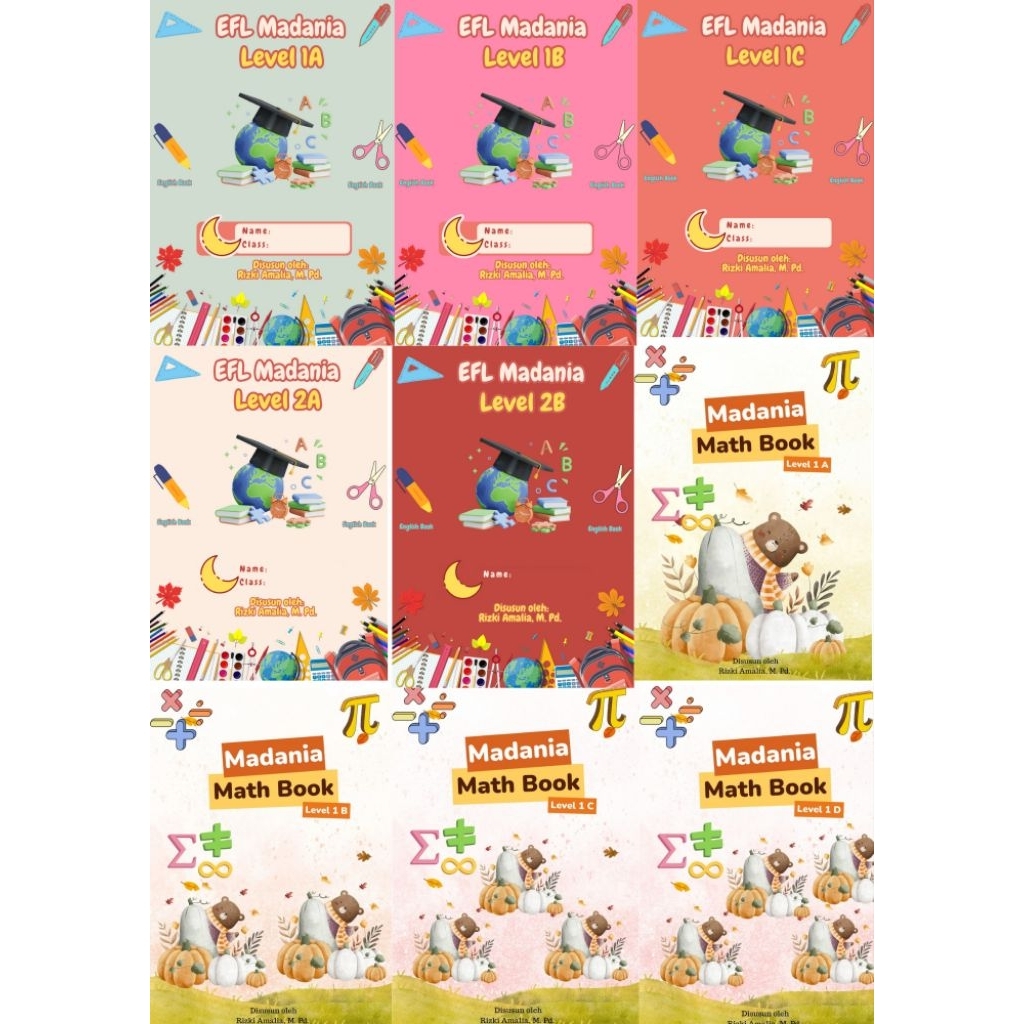 Jual English Math For Kids BUKU Bahasa Inggris dan Matematika Anak TK ...