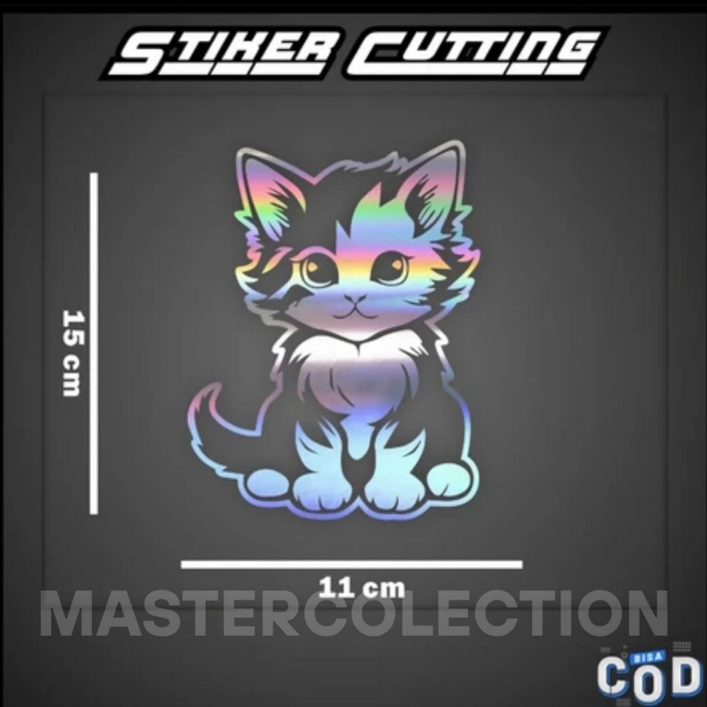 Jual Stiker Sticker Cutting Kucing | Shopee Indonesia