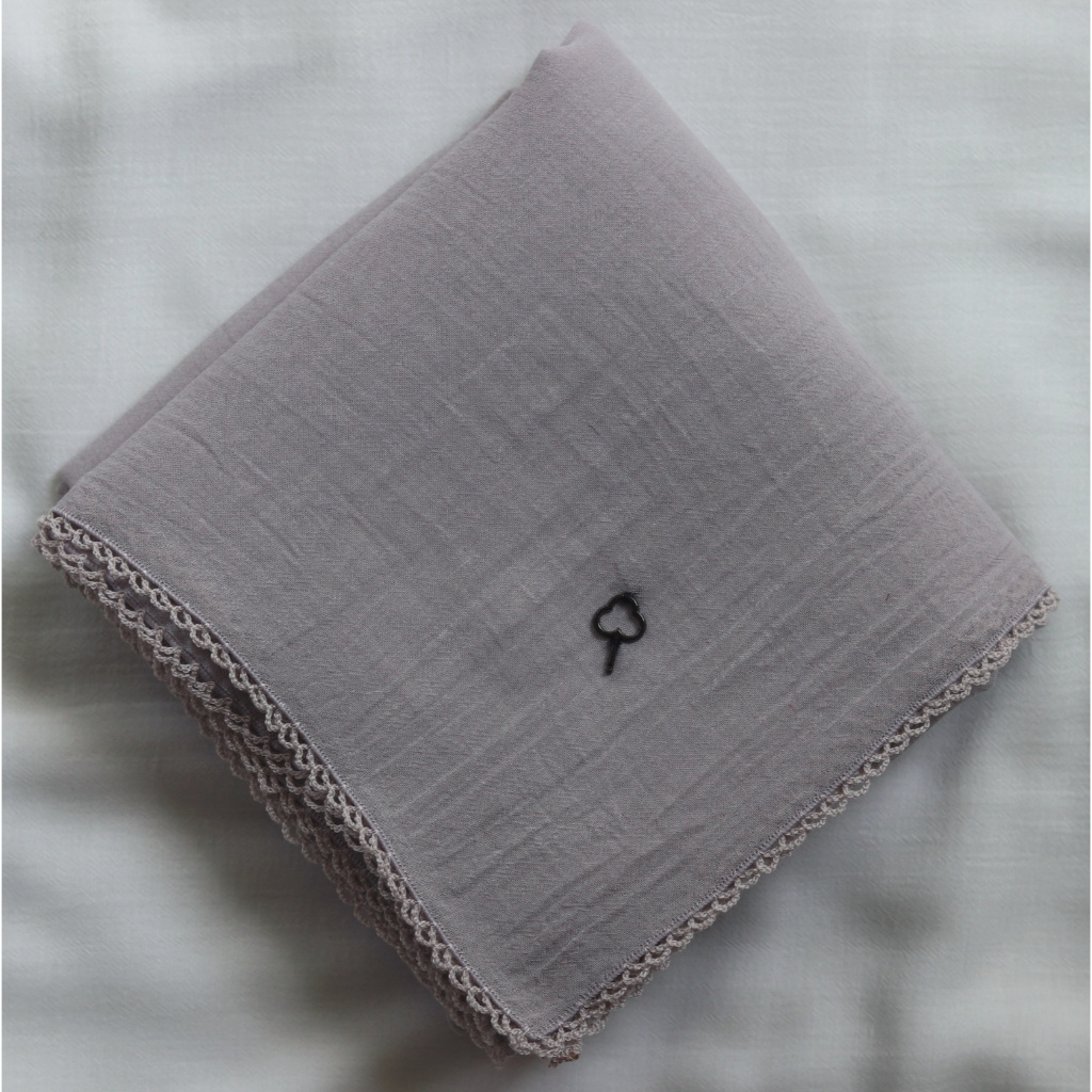 SYAWAR Elara Square Syari Embroidery Hijab Segiempat Zuma Voal Miracle 140x140