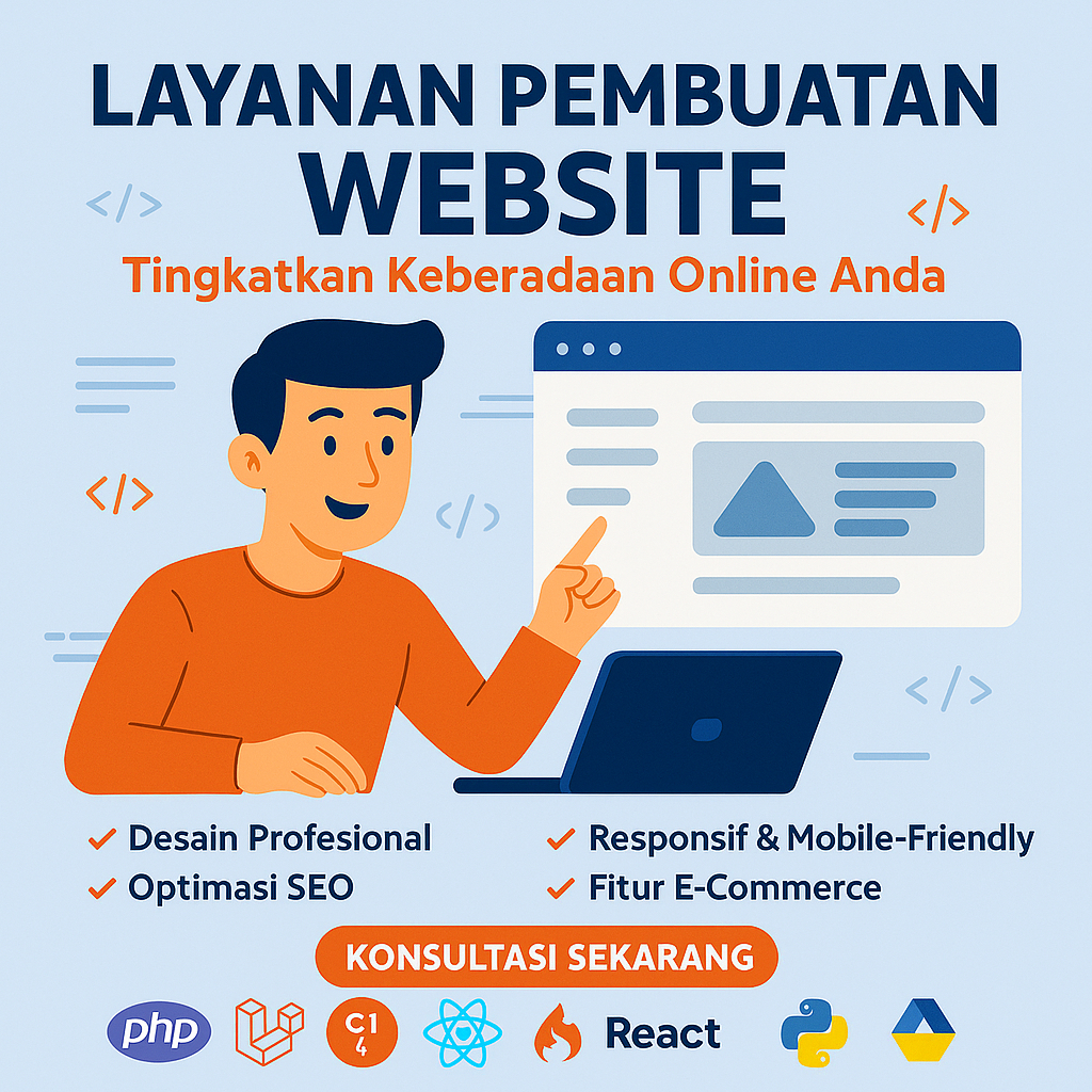 Jual Jasa Pembuatan Website | Jasa Coding | Aplikasi | Shopee Indonesia
