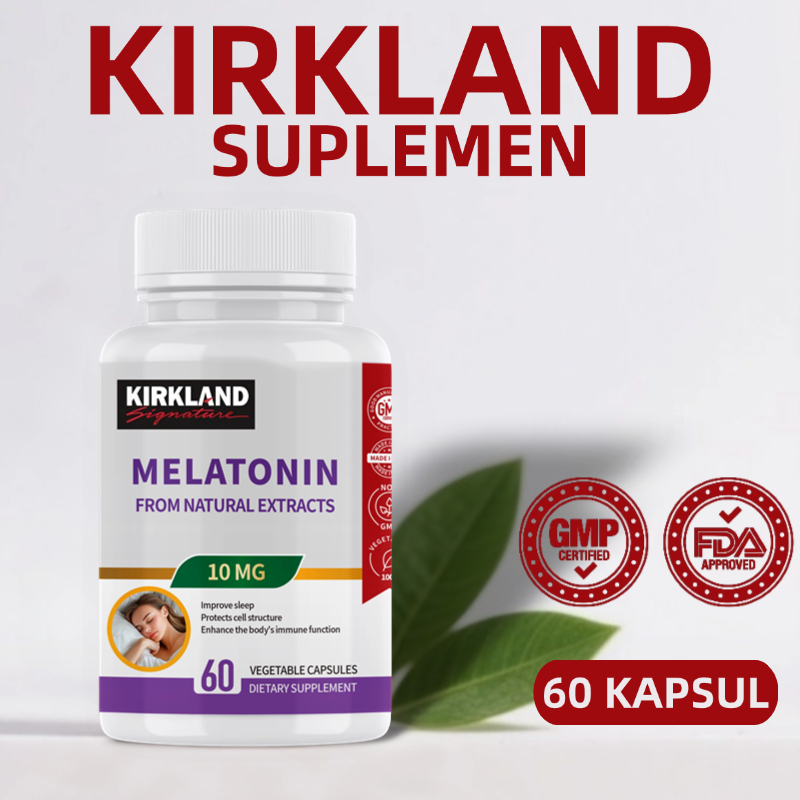 Jual Suplemen Melatonin, dukung relaksasi dan kurangi gangguan tidur ...
