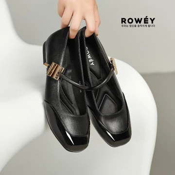 Rowey Sepatu Wanita Flat Shoes Korea Sepatu Mewah Azuki