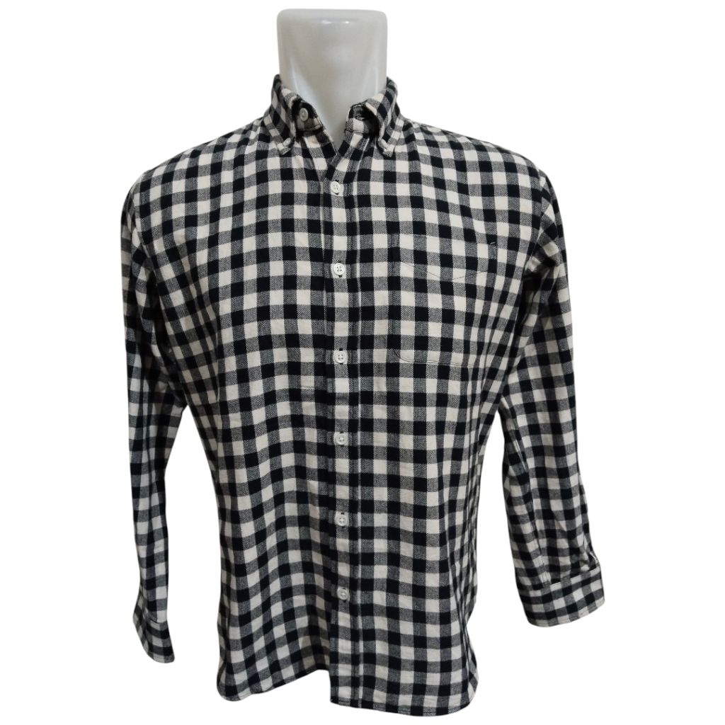 Jual Kemeja Flanel Kemeja Keren Second OOTD | Shopee Indonesia