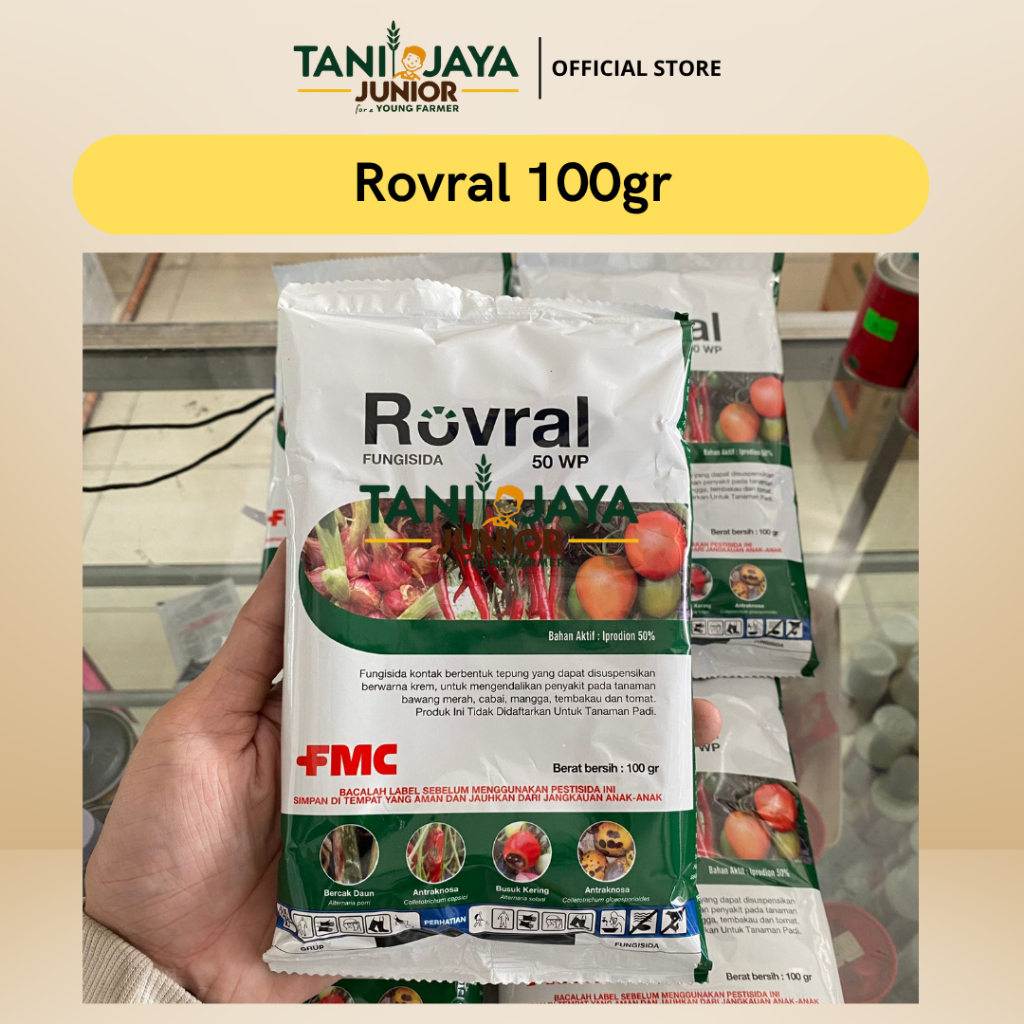 Jual Rovral 50 WP Fungisida Iprodion 50% Pembasmi Penyakit Antraknosa ...