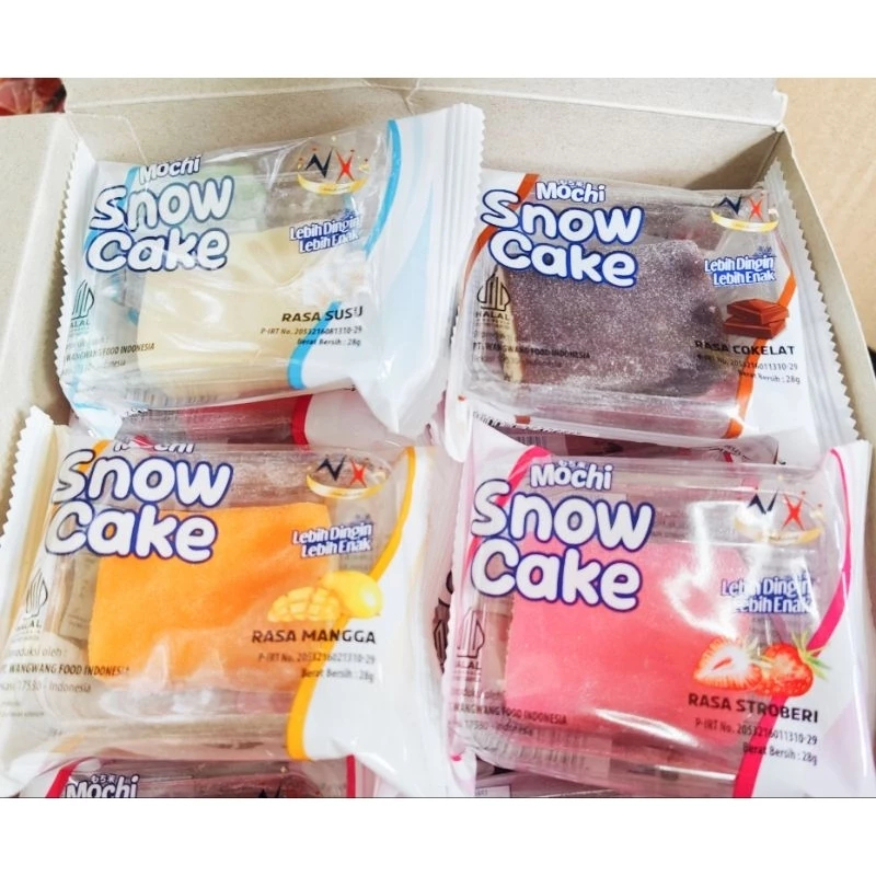 Jual kue Nagasaki mochi snow cake 28gr lembut Osmanthus Conley Ronde ...