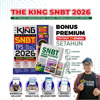 Buku SNBT 2026 ( UPDATE SOAL ESSAY / ISIAN SINGKAT) The King Bedah Tuntas Soal Dan Materi Tps (SNBT Skolastik) Saintek Soshum 2026