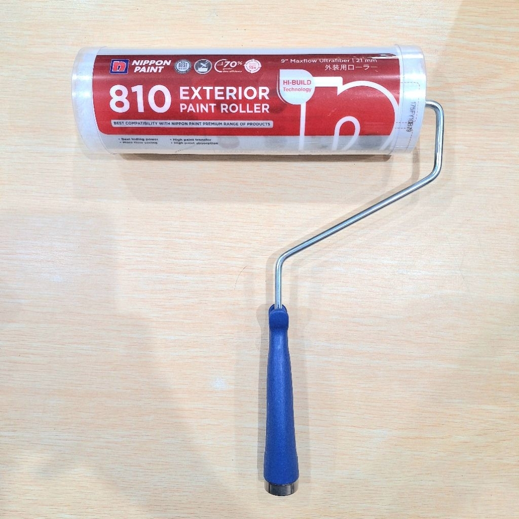 Jual 810 Exterior Premium Roller 9 inch / roll rol kuas besar Nippon ...