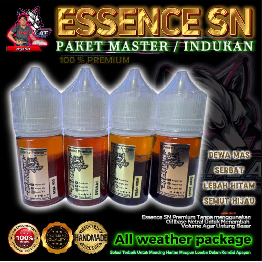 Jual Paket Juara Essence Indukan Premium Ikan Mas Threeple Strike ...