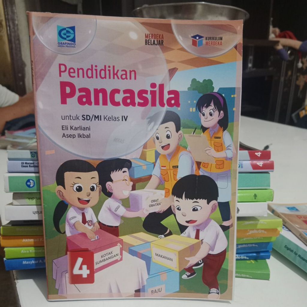 Jual buku Pendidikan Pancasila SD kelas 4 penerbit Grafindo | Shopee ...