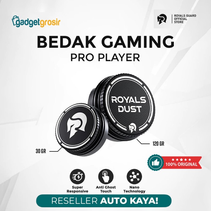 Royals Guard Bedak Gaming Powder Jari Gamers Super Licin Responsif For Pubg Mobi