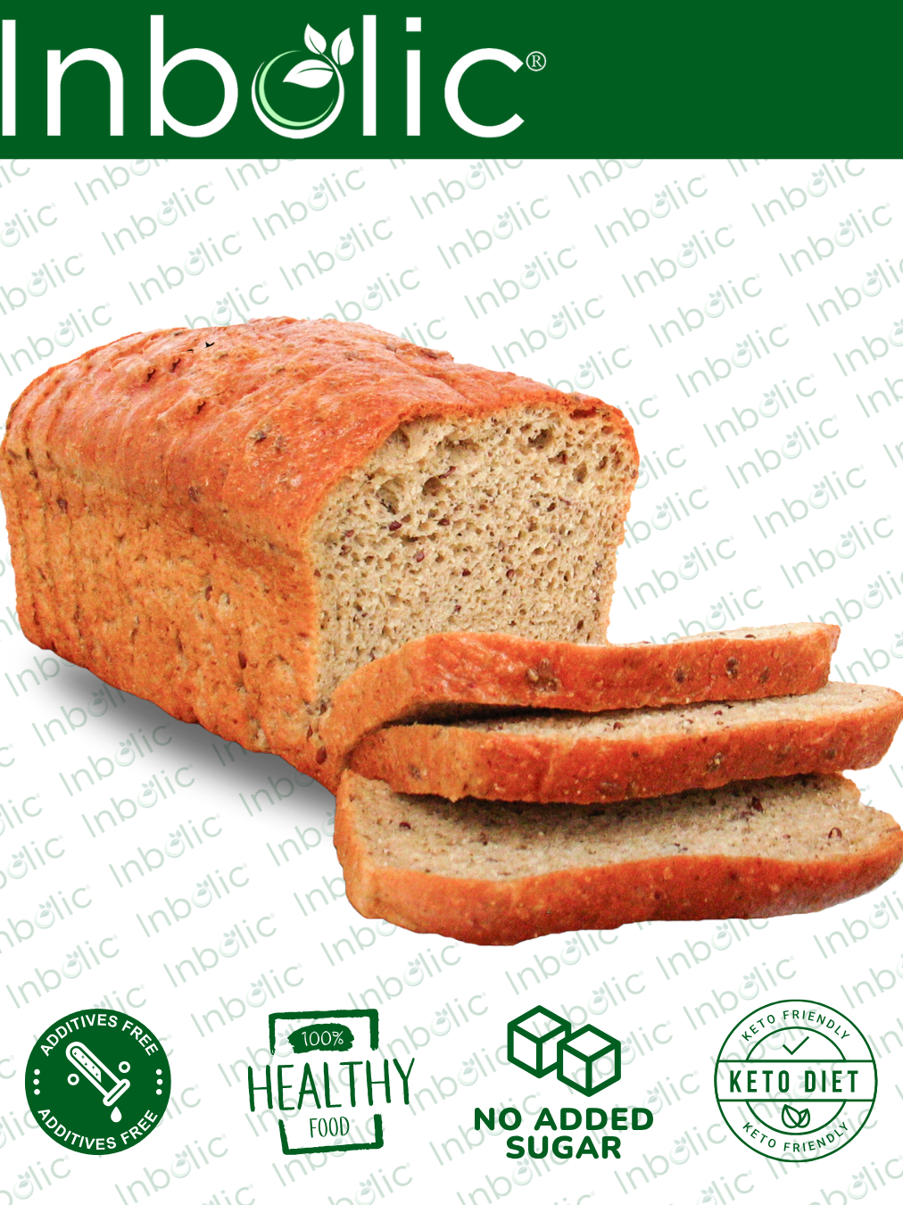 Jual Inbolic Low Carb Bread | Roti Tawar Rendah Karbohidrat | Roti Keto ...