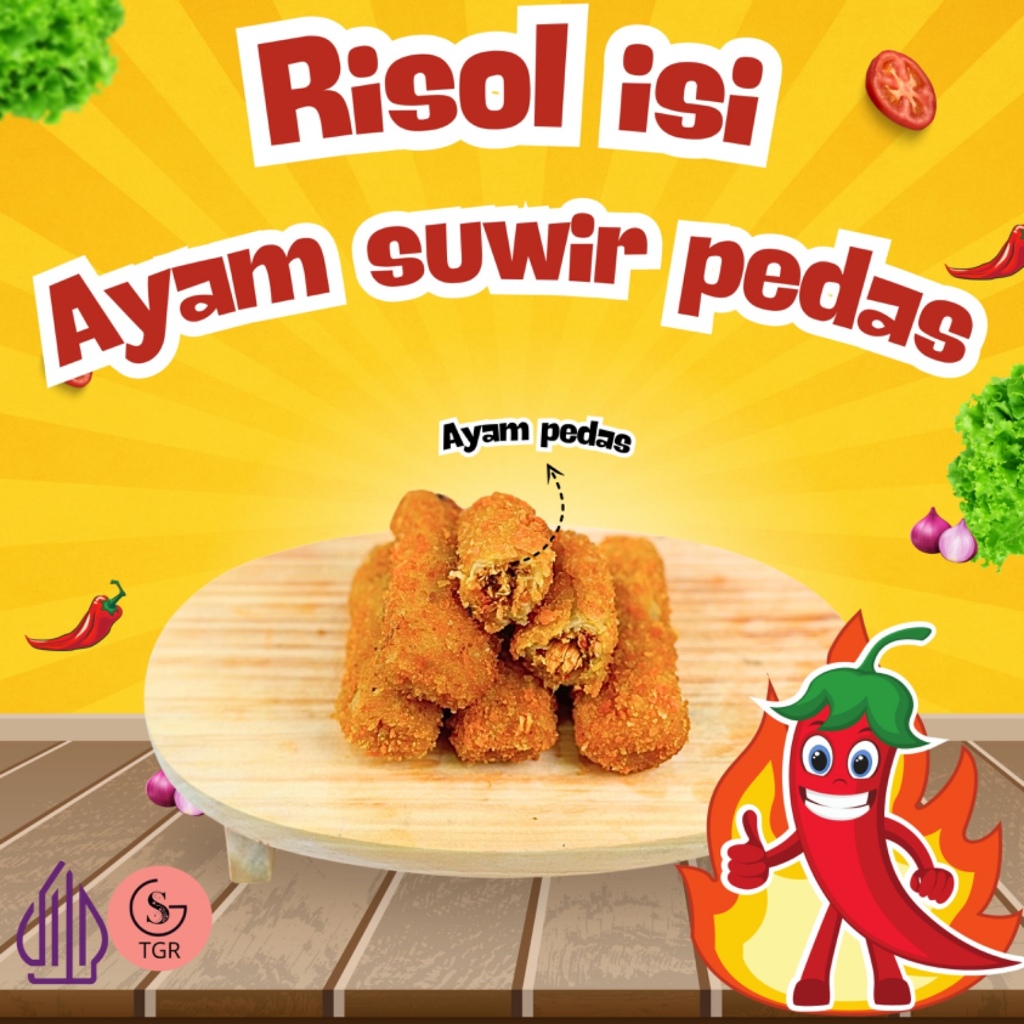 Jual Risol Isi Ayam Suwir Terlengkap & Harga Terbaru Juli 2026 | Shopee ...