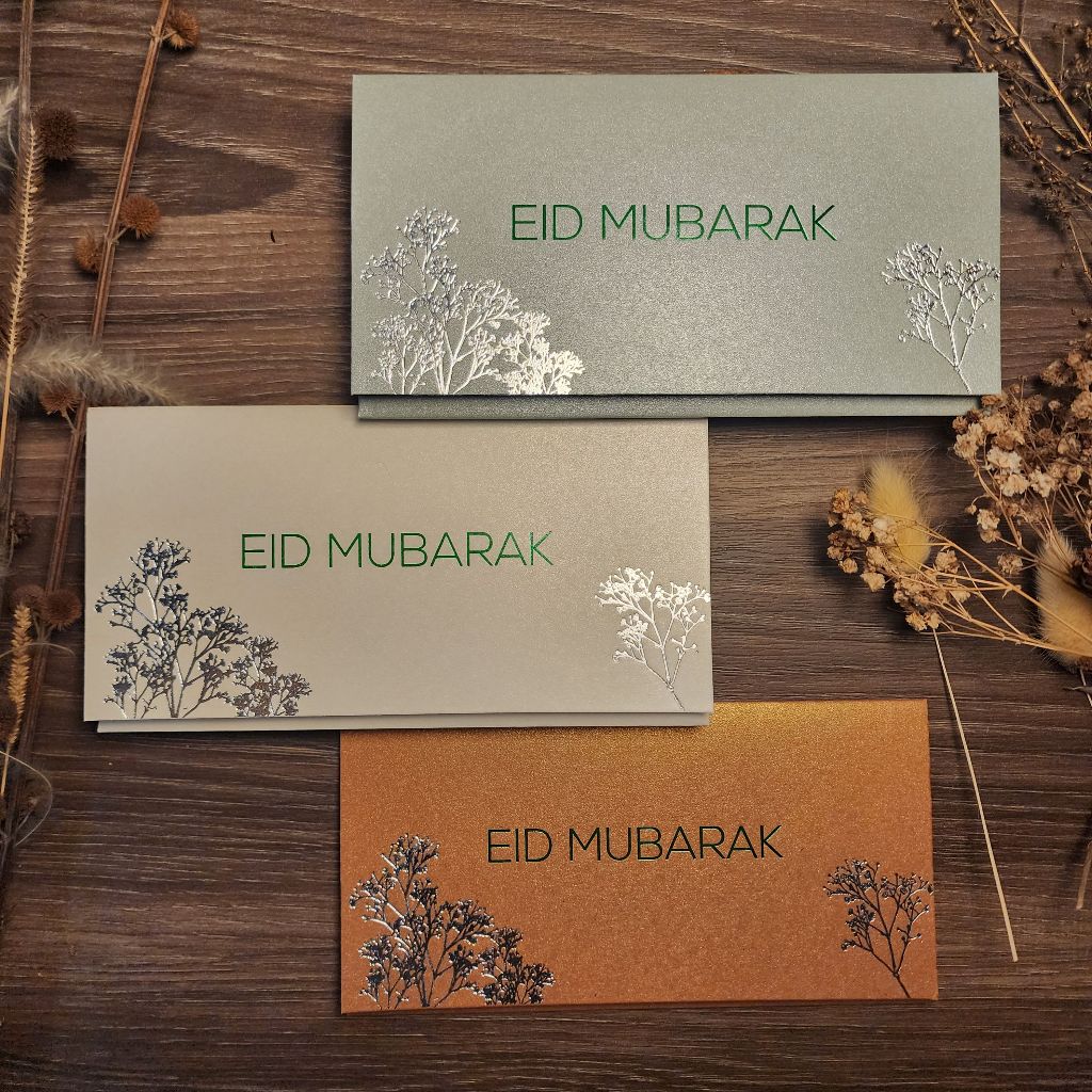 Angpau Lebaran Horizontal (2025) Jumbo / Amplop Uang Idul Fitri Besar [1 pack isi 10]