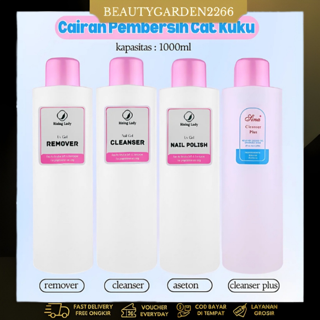 Jual [ COD ] Sina Cleanser Plus isi 1000ml/60ml/Rising Lady Cleanser ...