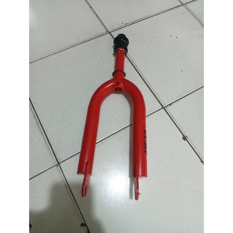 Jual fork garpu rigid rem disc sepeda anak 16x30 | Shopee Indonesia