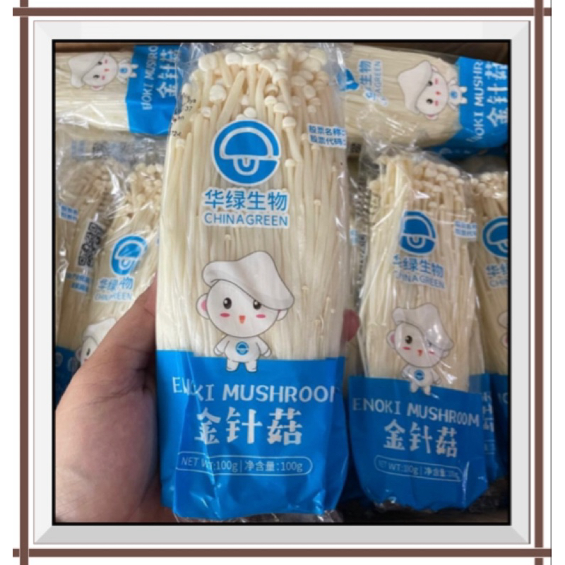 Jual Jamur Enoki Apollo 100gr sudah BPOM n Halal MUI - Enoki Mushroom ...