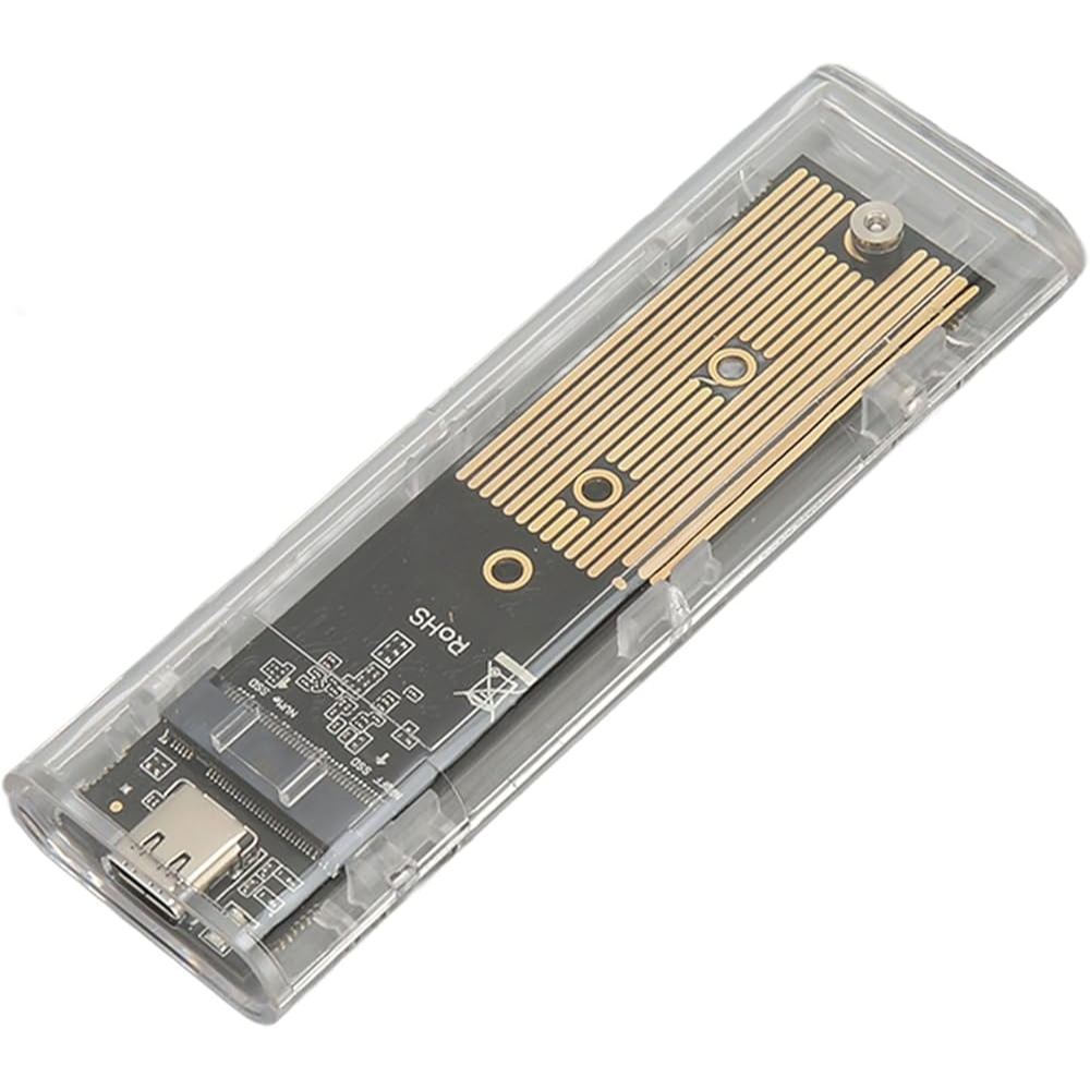 Jual CASING SSD M.2 NGFF Transparent Type-C TO USB 3.0 M2 ADAPTER ...