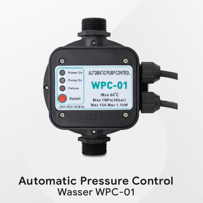 Jual Automatic Press Control Pressure Control Wasser WPC-01 Auto ...