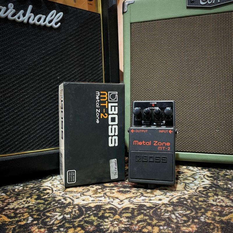 Jual Boss MT2 MT-2 Metalzone Efek Gitar Boss Metalzone Distortion ...