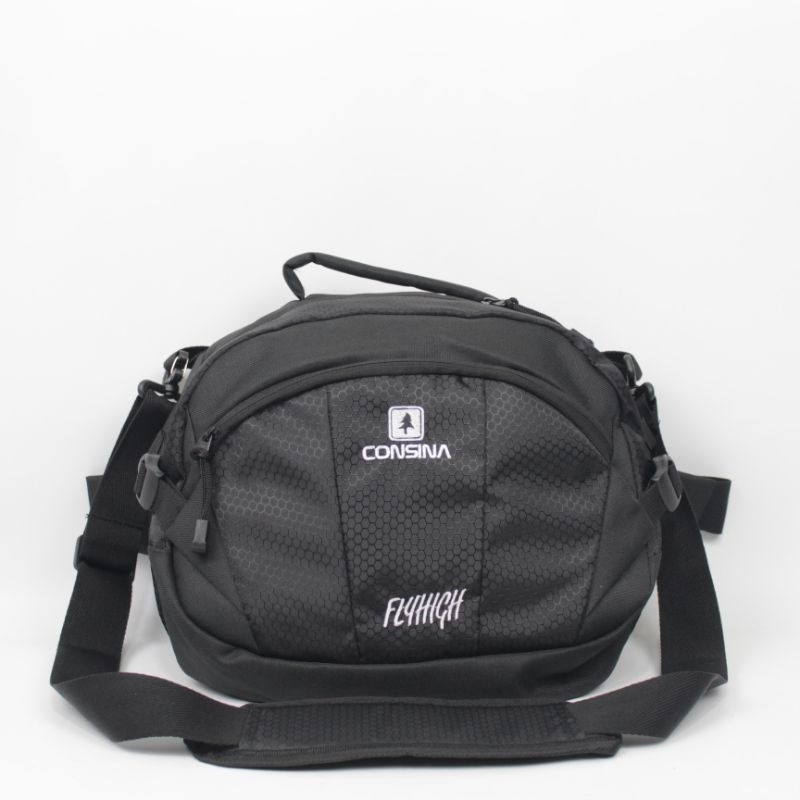 Tas Selempang 2 Mode Kapasitas Besar / Tas Outdoor Selempang Waistbag Weistbag Pria Tas Gunung