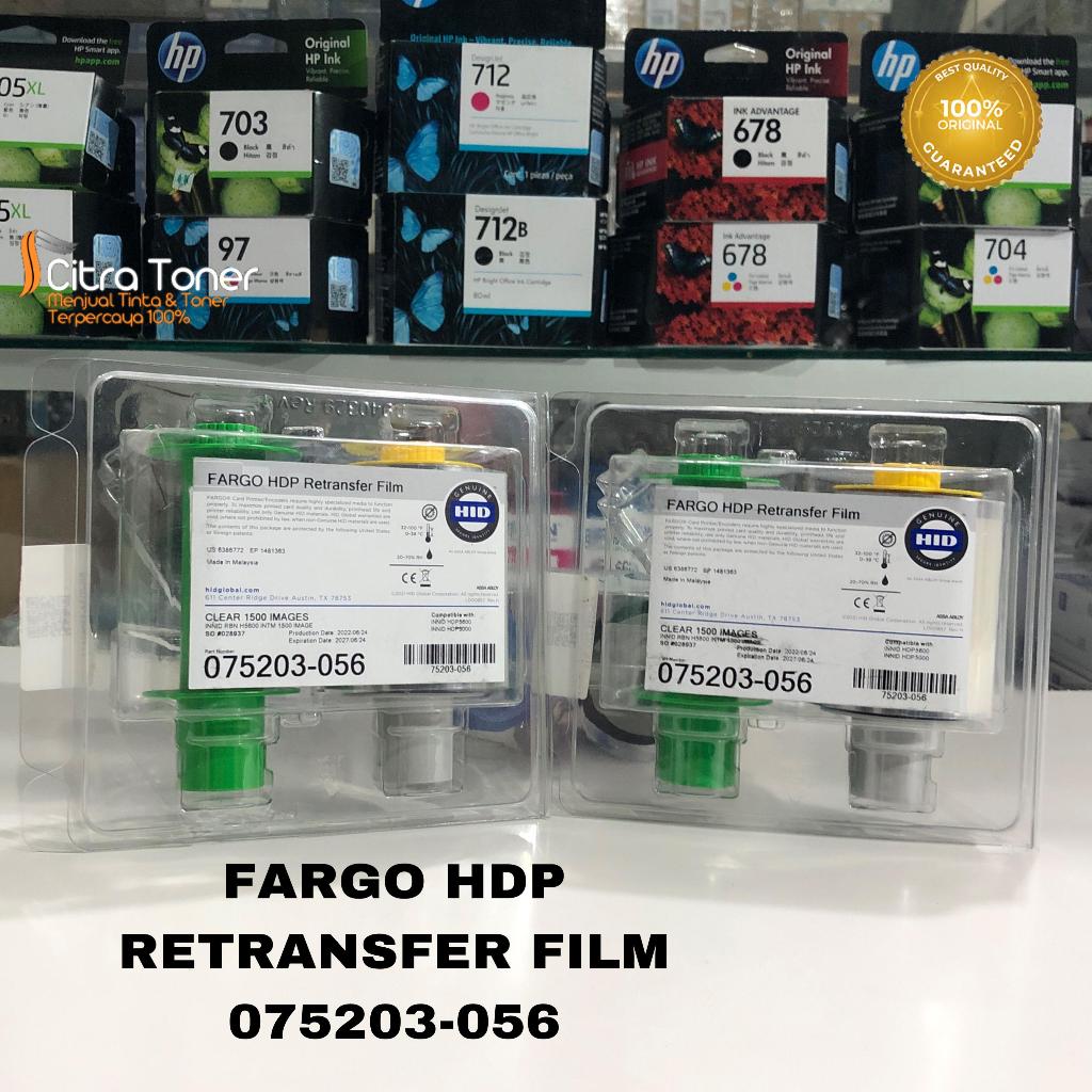 Jual RIBBON FILM PRINTER ID CARD FARGO HDP5000 / 5600 E-KTP 075203-056 ...