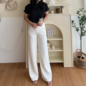 So Ra Celana Kulot Panjang Wanita Highwaist Long Cullote XXL
