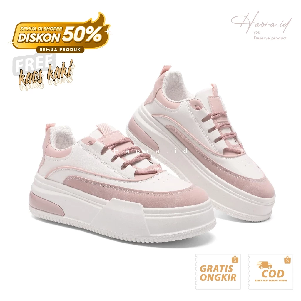 Sneakers Fashion Korea Shoes Jelita HR-22 Sneakers Fashion Korea Shoes Jelita HR-22