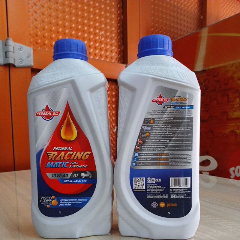 Jual Oli Federal Racing 4t 1L / Racing Matic 1L | Shopee Indonesia