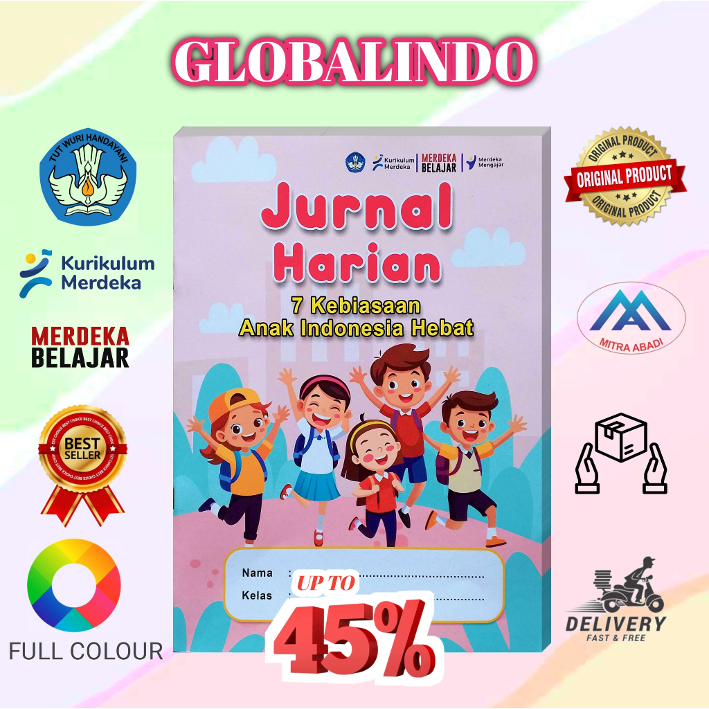 Jual Buku Siswa JURNAL HARIAN KELAS 1,2,3,4,5,6 SD Kurikulum Merdeka ...
