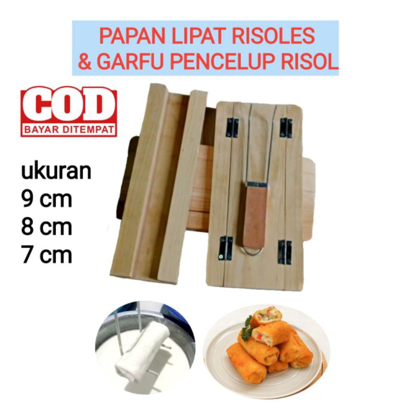 Jual PAPAN LIPAT RISOL/CETAKAN RISOLES | Shopee Indonesia