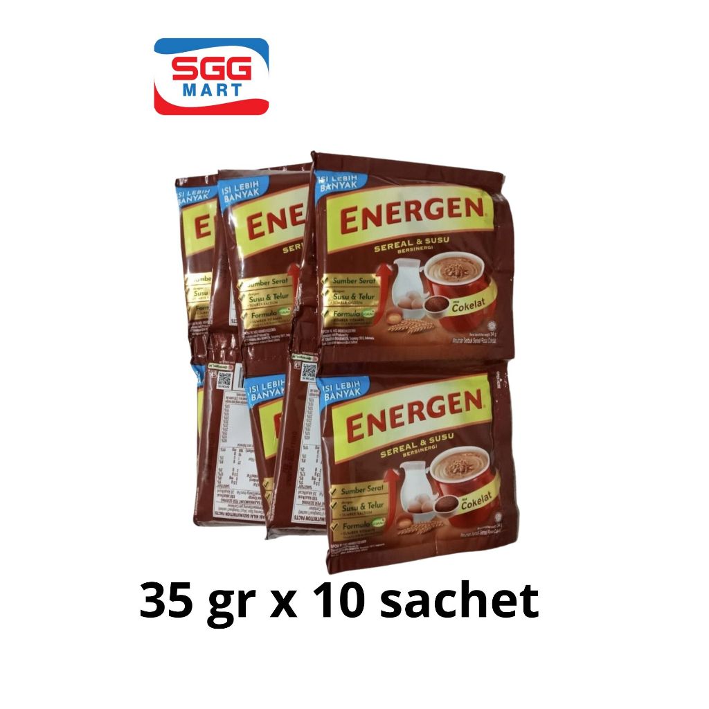 Jual Energen Cokelat 35gr x 10 sachet [1 renteng] | Shopee Indonesia