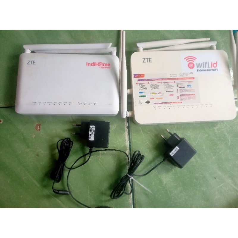 Jual router modem ZTE 2 unit+ Adptor | Shopee Indonesia