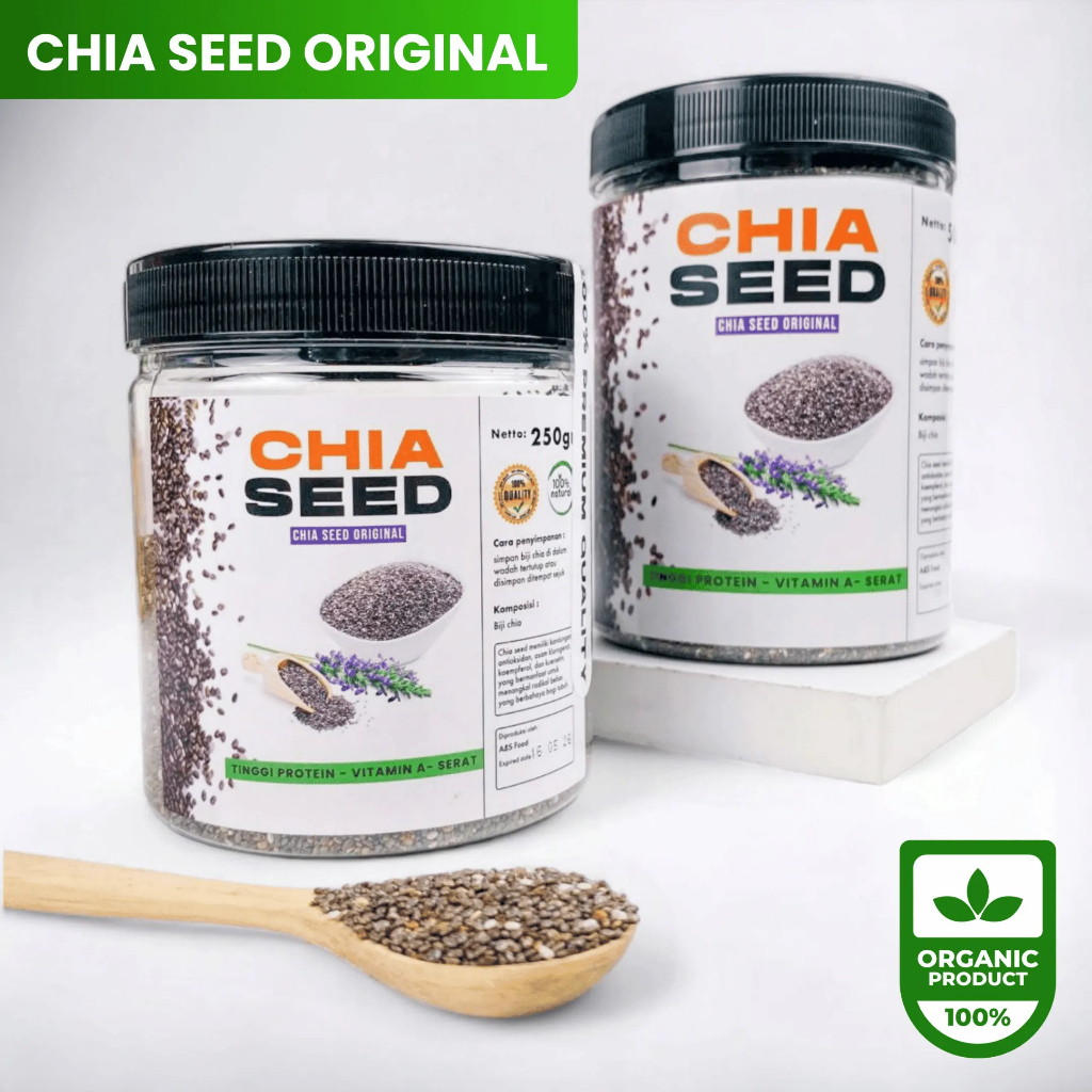 Jual Chia Seed Organik 250gr | Shopee Indonesia