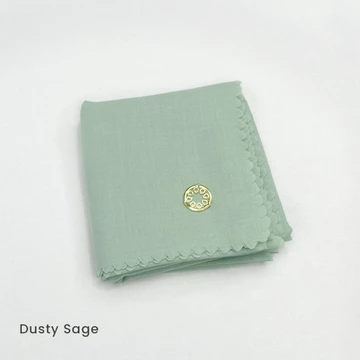 Orianara Kerudung Hijab Segiempat Lasercut Polos MIRACLE ARABIAN SCARF