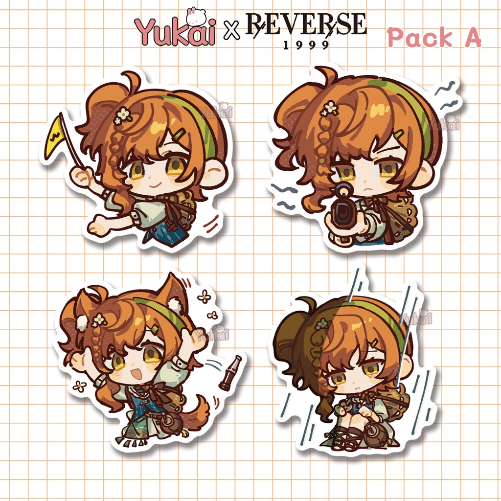 Jual Stiker Lopera Reverse 1999 Premium - Sticker Pack Anime Waterproof ...