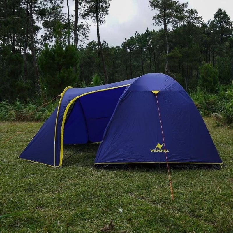 Jual tenda wild shell mandala 6 pro tenda camping keluarga kapasitas 6 ...