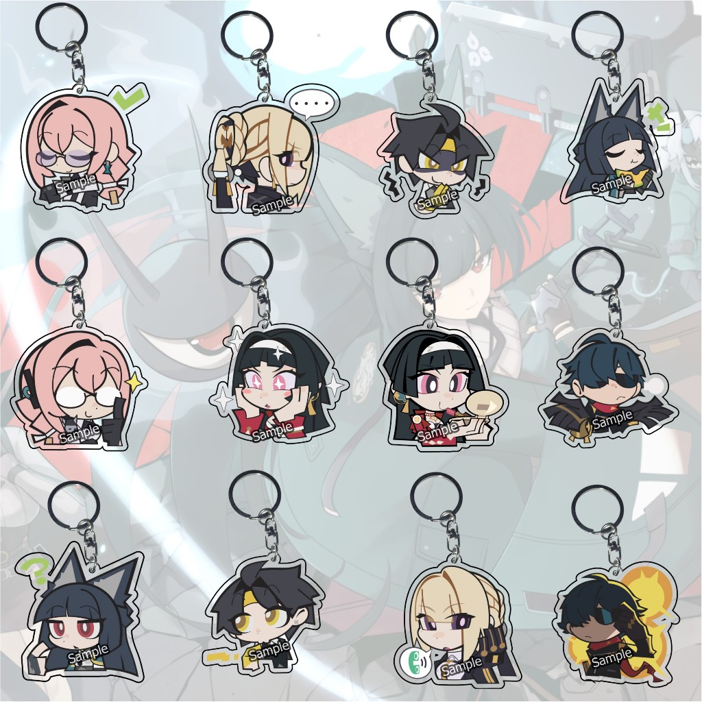 Jual Gantungan Kunci Zenless Zone Zero all 01- Ganci - Key Chain ...